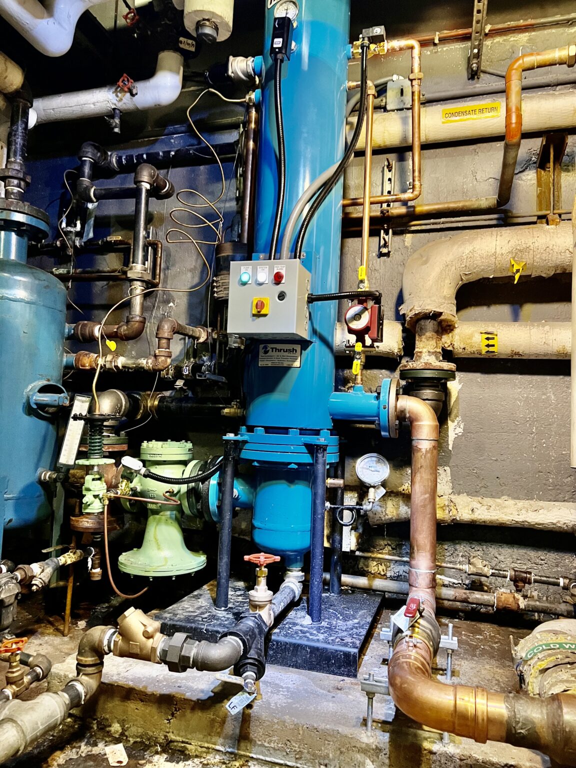 View of Fitzpatrick Hotel Industrial Hot Water Heater System Restoration ...